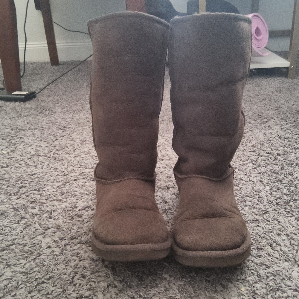 Brown UGG tall boots, size 6
